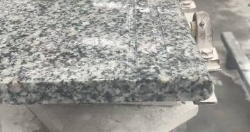 哈尔滨芝麻白楼梯踏步 芙蓉白