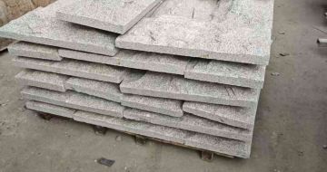 哈尔滨芝麻白蘑菇石，自然面