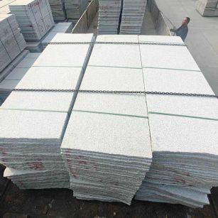 哈尔滨芝麻白毛板，石材毛板