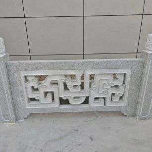 哈尔滨芝麻白河道栏杆 桥栏杆