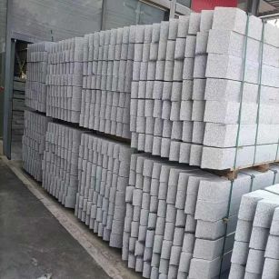 哈尔滨芝麻白树围石 树池