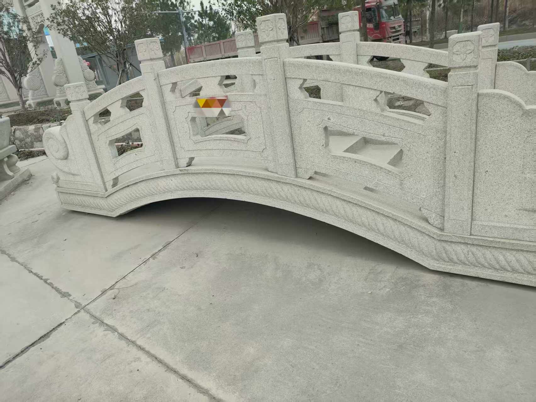 哈尔滨芝麻白拱桥，石桥